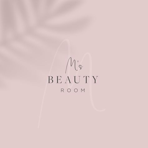 Beauty Therapist Branding #branding #design #salonbranding #salonlogo Beauty Room Logo Design, Beauty Therapist Aesthetic, Logos For Beauty Salon, The Beauty Room Logo, Beauty Parlor Logo, Name Beauty Salon Logos Design, Lash Buisness Logos, Hair Logo Design, Wax Studio