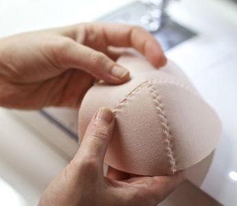 Cloth Habit | Making a Foam Cup Bra: Part 2 Bra Tutorial, Bra Making Tutorial, Sewing Bras, Bra Sewing Pattern, Diy Bra, Lingerie Patterns, Corset Sewing Pattern, Bra Sewing, Bra Making