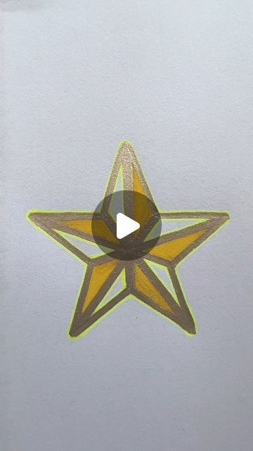 Paper Craft Ideas on Instagram: "Learn how to draw a perfect star with this simple and easy technique! Start by drawing a straight line. Then, draw another line overlapping it at an angle. Repeat this step five times to form the star's outline. Once all the lines are in place, connect all the corners to complete the star shape. For a finishing touch, color one side of each segment to give it a vibrant, three-dimensional effect. This straightforward method is perfect for creating beautiful stars for your art projects or decorations. Grab your drawing supplies and follow along to master this fun and creative technique!

Cc @easy_drawing_ideas__" Natal, Drawing Ideas Stars, How To Draw A Perfect Star, How To Draw Stars, How To Draw A Star, Star Drawing Ideas, Draw A Star, Stars Drawing, Star Drawing