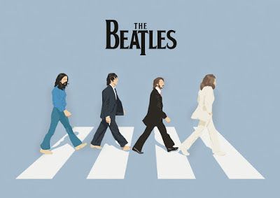 beatles_abbey_road_illustration Road Illustration, Abby Road, Beatles Party, Famous Art Pieces, Music Genius, Award Ideas, Classic Jazz, Avengers Art, Beatles Art