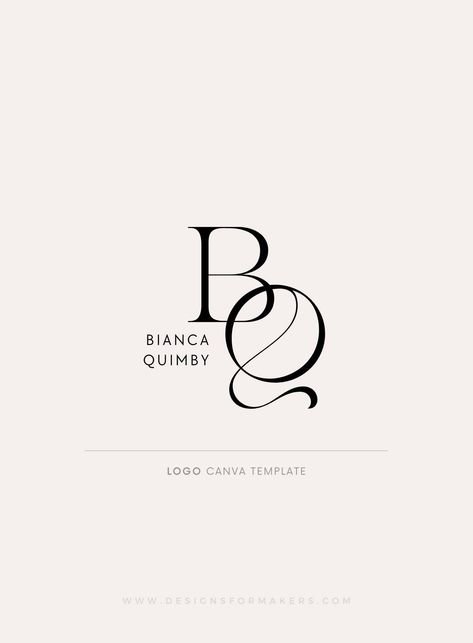 Create your own elegant monogram logo with this modern minimalist Canva template. Perfect for personal brands, small businesses, and creatives. Download instantly and start customizing today!

#Canva #Logo #Template #Monogram #Initials#Logos #Word_Layout #Canva_Logo_Design #Two_Letter_Logo Classy Logo Ideas, 3 Word Logo Design, Simple Text Logo, Canva Logo Fonts, Sleek Logo Design, Logo Initials Design, Elegant Logo Inspiration, H Monogram Logo, I Letter Logo