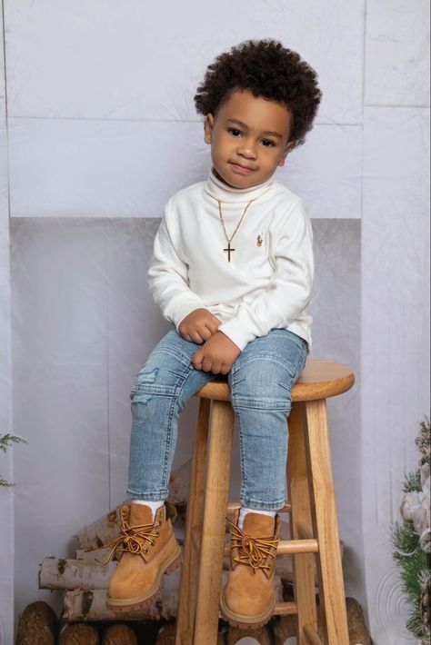 Boy Baby Outfits Stylish, Toddler Boys Thanksgiving Outfit, Christmas Portraits Kids, Little Boy Fall Outfits Black Boys, Toddler Outfits Boy Black, Toddler Timberlands Outfit Boys, Toddler Picture Day Outfit Boy, Boy Picture Day Outfit School, Picture Day Outfit Boys