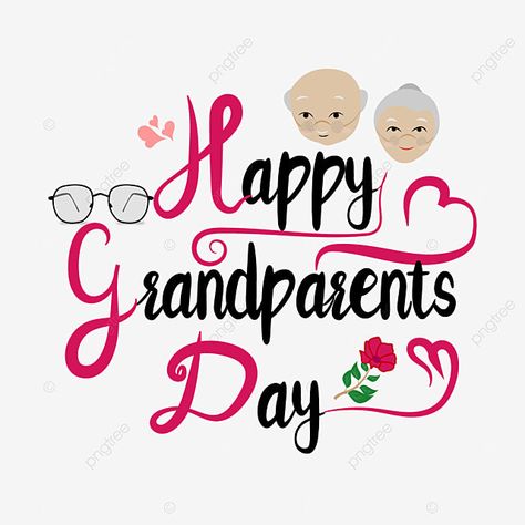 Happy Grandparents Day Image, Mickey Roadster Racers Party, Grandparents Day Cards, Grandparents Day Crafts, Happy Grandparents Day, Letter Model, Best Friend Day, Slogan Design, Art Activity