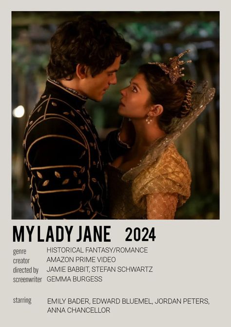 Movie And Series Posters, My Lady Jane Poster, My Lady Jane Fanart, My Lady Jane Prime, My Lady Jane 2024, My Lady Jane Aesthetic, Jamie Babbit, My Lady Jane, Movie Recs