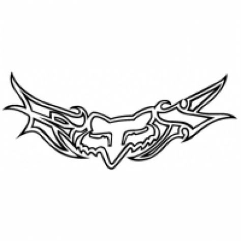 Fox Tatoos, Fox Racing Tattoos, Coach Wallpaper, Motocross Tattoo, Wornstar Clothing, Fox Decal, Fox Racing Logo, Lower Back Tattoo Designs, Anklets Diy