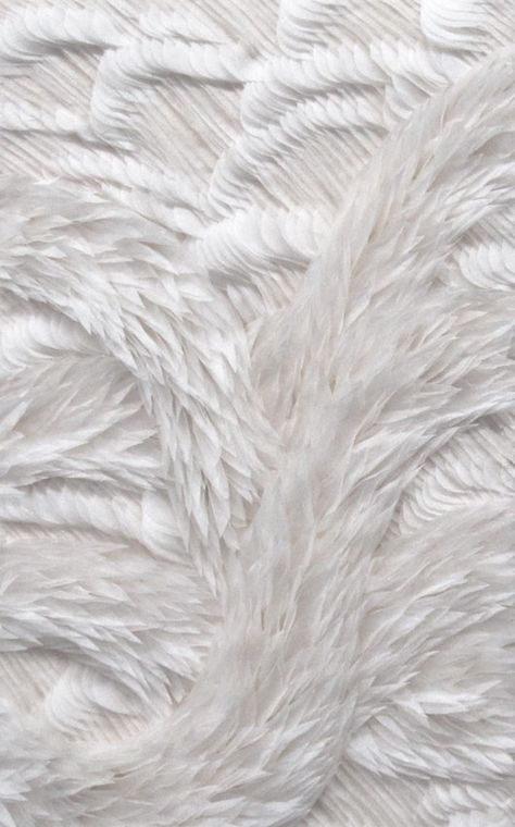 White Paper Feathers, Color Explosion, Texture Inspiration, White Texture, Shades Of White, Paper Sculpture, White Aesthetic, Color Textures, Textures Patterns