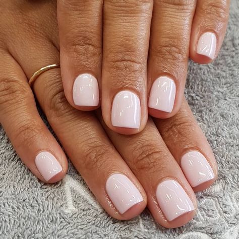 Pretty Nail Boutique on Instagram: “OPI GEL - MOVIE BUFF. 🔥❤ * * *  (Please let us know when booking in for designs or anything extra to allow more time and to be book in��…” Stars Nails, Blush Pink Nails, Natural Nails Manicure, Manikur Kuku, Short Gel Nails, Unicorn Nails, Pink Milk, Her Nails, Nail Idea