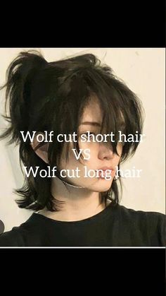 Aesthetic Wolfcut, Wolf Cut Short Hair, Round Face Hairstyle, Wolf Cut Mullet, Wolf Cut Short, Haircut Ideas Trendy, Wolf Cut Long Hair, Wolf Cut Long, Cut Long Hair