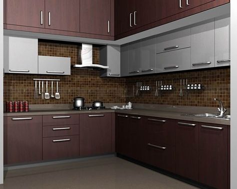 Modular kitchens hydeabad: asian by woodz modular designers and interiors,asian | homify L Shaped Modular Kitchen, Modular Kitchen Cabinets, Kitchen Design Color, Kitchen Modular, Kitchen Cupboard Designs, Kabinet Dapur, Modular Kitchen Designs, Modern Kitchen Cabinet Design, Modular Kitchen Design