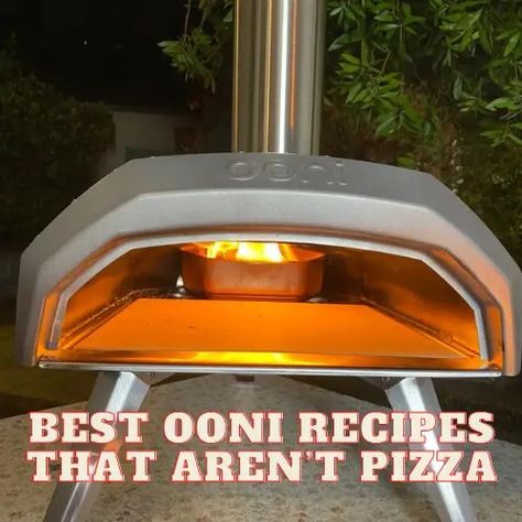 Here are our favourite Ooni recipes not pizza related. Pizza Oven Dishes, What Can You Cook In A Pizza Oven, Ooni Oven Recipes, Ooni Recipes Not Pizza, Gozney Pizza Oven Recipes, Ooni Pizza Oven Recipes, Ooni Recipes, Outdoor Pizza Oven Recipes, Oven Burgers