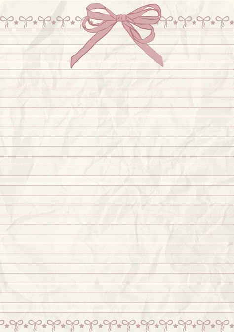 pink coquette notes Coquette Notes, Writing Paper Template, 헬로키티 배경화면, Capa De Caderno Personalizada, Samsung Notes, Desain Buklet, Note Writing Paper, Writing Paper Printable, Note Template