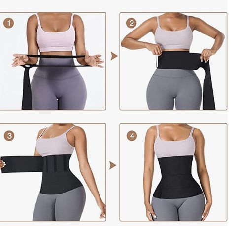 Waist Trainer for Women Snatch Bandage Tummy Wrap Plus Size Workout Waist Trimmer for Gym Sport Waist Snatchers, Tummy Wrap, Lose Belly Fat Quick, Bandage Wrap, Baggy Shirts, Tight Fitted Dresses, Fitting Clothes, Waist Trimmer, Waist Training Corset