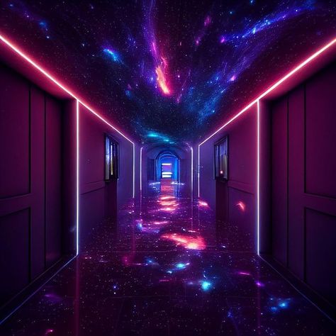 Digital Dystopia, Futuristic Neon Aesthetic, Neon Futuristic, Neon Future City, Neon City Background, Neon Backgrounds City, Galaxy Room, Castle Rooms, Stage Background