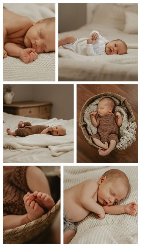 Newborn Lifestyle Shoot At Home, Indoor Newborn Session, Home Newborn Photoshoot Ideas, Bedroom Newborn Family Photoshoot, Baby Boy Pics Newborn, Homemade Newborn Photoshoot, New Born Photoshoot For Baby Boy At Home, Christmas Pictures Baby Boy, Newborn Baby Photography Studio