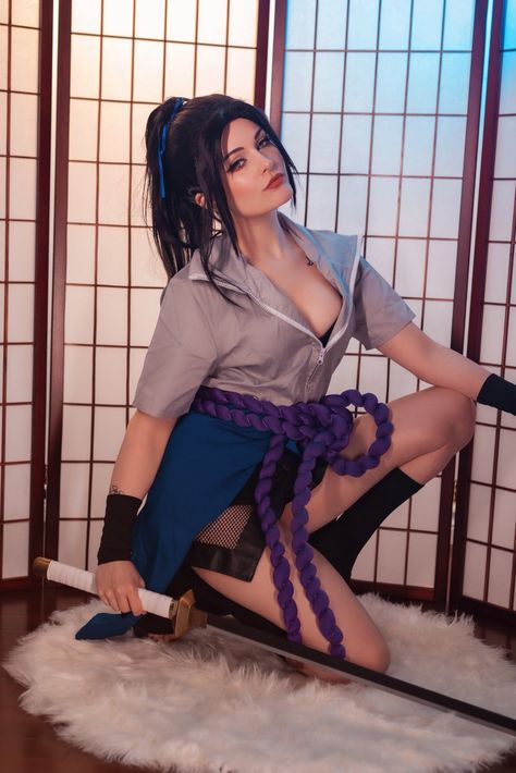 Naruto Cosplay Female, Sasuke Cosplay, Cosplay Naruto, Naruto Cosplay, Naruto Characters, Sasuke Uchiha, Fangirl, Pin Up, Naruto