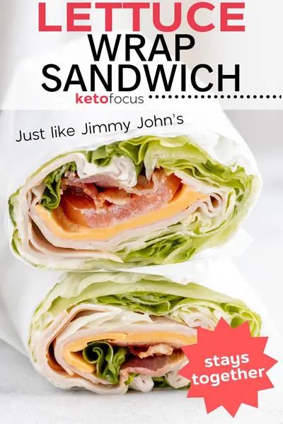 Bacon Lettuce Wraps, Lettuce Sandwich, Keto Ground Beef Recipes, Keto Ground Beef, Lettuce Recipes, Turkey Lettuce Wraps, Sandwich Wrap, Lunch Wraps, Lettuce Wrap Recipes