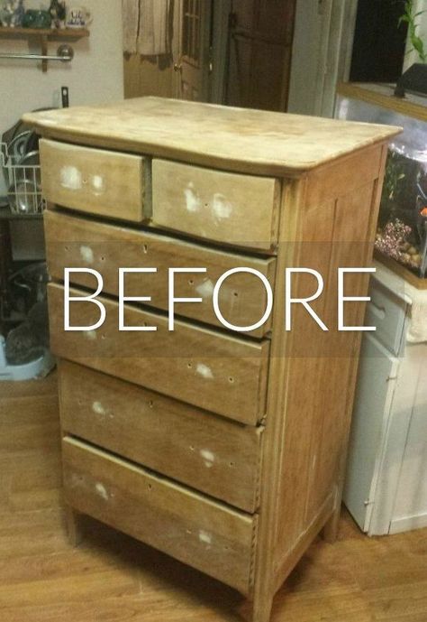 10 Before and After Dresser Makeover Ideas DIY | Hometalk Black Painted Dressers, Turquoise Dresser, Stained Dresser, Dresser Bedroom, Diy Dresser Makeover, Blue Dresser, Dressers Makeover, Shabby Chic Dresser, Vintage Dresser