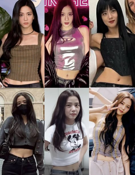 Jisoo In Jeans, Jamaica Aesthetic Vintage, Lisa Waist, Kpop Facts, Japanese Baby, Arabic Clothing, Blackpink Square Up, Yg Ent, Low Waist Jeans