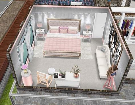 Sims Freeplay Bedroom Ideas, The Sims Freeplay Houses Ideas, Sims Freeplay House Ideas Layout, Sims Bedroom Ideas, Sims Freeplay House Ideas, Play Bedroom, Casas The Sims Freeplay, The Sims Freeplay, Sims Mobile