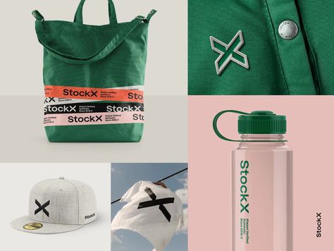 StockX unveils a brand refresh after a mammoth year Brand Swag, Logo Typeface, Brand Refresh, Event Logo, Portfolio Layout, Its Nice That, Brand Board, Retro Futurism, New Logo