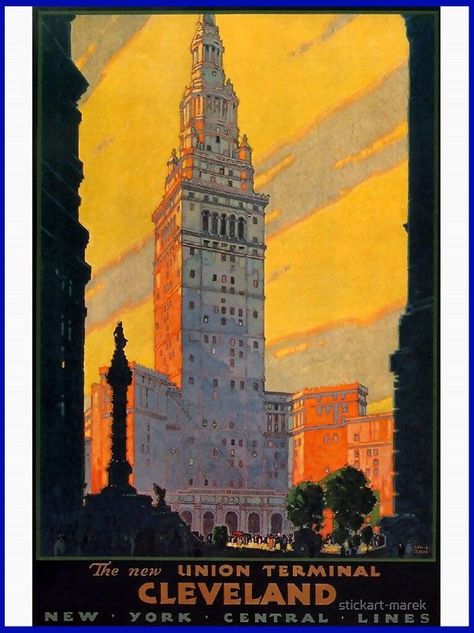 Brookfield Zoo, Tower City, Train Posters, Retro Kunst, Vintage Advertising Posters, New York Central, Long Island City, The Zoo, Advertising Poster