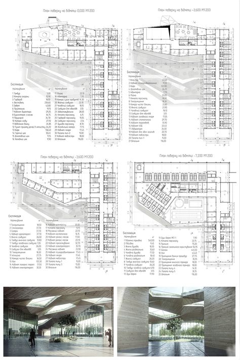 Rehabilitation center on Behance Rehabilitation Centre Architecture, Science Center Architecture, Rehabilitation Center Architecture, Hospital Plans, Interior Design Behance, Rehabilitation Centre, College Architecture, مركز ثقافي, Architecture Program