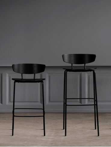 Black Bar Stools Kitchen, Bar Counter Chair, Modern Kitchen Stools, Black Counter Stools, Black Stool, Colorado House, Island Stools, Bar Stools Kitchen Island, Counter Chair