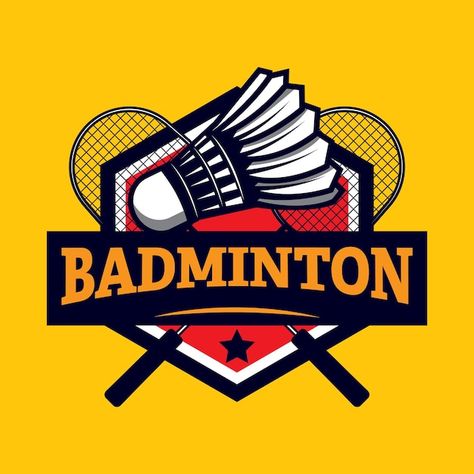 Badminton Logo Design Sports, Logo Badminton Design, Badminton Poster Design, Badminton Logo Design, Badminton Poster, Summer Bbq Invitations, Cool Basketball Jerseys, Summer Pattern Design, Badminton Pictures