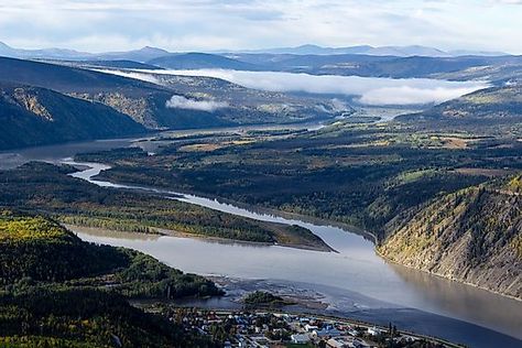 Where Does The Yukon River Begin And End? - WorldAtlas Yukon River, Hydroelectric Dam, Capital Of Canada, Yukon Territory, River Trip, Bustling City, Tourist Guide, Down The River, Long Trips