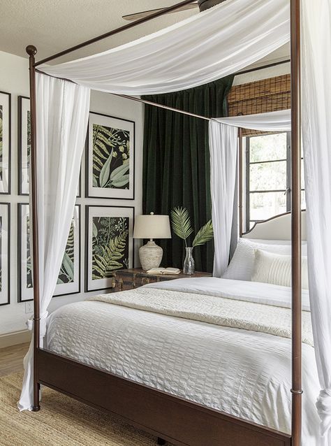 Tropical Oasis Master Bedroom Reveal Tropical Oasis Bedroom, Tropical Bedroom Ideas Caribbean, Budget Beach House, Caribbean Colonial, British Colonial Bedroom, Bedrooms Inspiration, Hale House, Colonial Bedroom, Cloud Bedroom