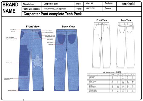 carpenter pant tech pack, denim pant tech pack, tech pack of carpenter pant, technical sketch, flat sketch, fashion tech pack, clothing tech pack, tech pack, fashion design, clothing design, clothing, clothing garment, garments clothing, clothing technical, apparel, fashion style, jeans pant tech pack, tech pack of pant, fashion illustration Tech Pack Fashion, Fashion Tech Pack, Japanese Pants, Artist Wall, Technical Clothing, Tech Pack, Tech Fashion, Clothing Design, Swim Wear