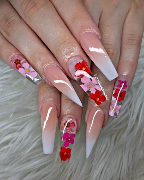 Milky Nails, Long Nail Designs, Nails Polish, Summer Acrylic Nails, Crystal Nails, Luxury Nails, Unique Nails, Coffin Nails Designs, Pretty Acrylic Nails