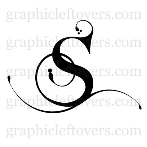 I think this "S" is me....google image the first letter of your first name..which one says 'you'?? Letter S Tattoo, The Letter S, Drop Cap, Initial Tattoo, Fancy Letters, Illuminated Letters, Alphabet Design, Calligraphy Letters, Tattoos Ideas