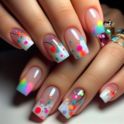 Fancy Nails Designs, Easy Nails, Nail Art Set, Funky Nails, Pretty Acrylic Nails, Fancy Nails, Chic Nails, Short Acrylic Nails, Nail Accessories