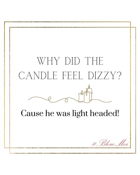 Candle joke.....am I funny? 😅

Comment, Share & Tag or Purchase for Entries into our monthly GIVEAWAY!! #blowmoi #cleanburning #soywax #organicfragrance #contest #win#candlejoke. #framepost #funny #candlefun #fyp #calgary Candle Quotes Funny, I Funny, Candle Quotes, Funny Comments, Quotes Funny, Calgary, Soy Wax, Funny Quotes, Candles