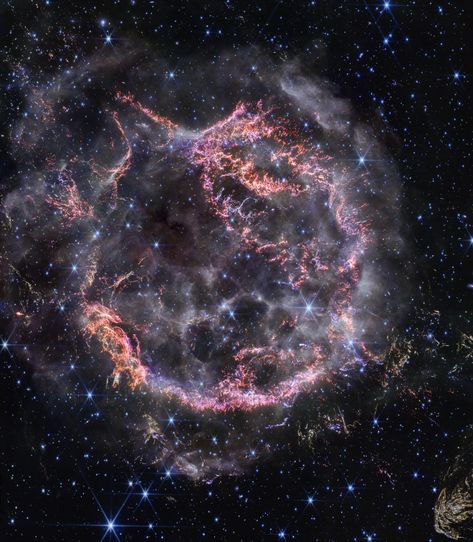 APOD: 2023 December 14 - Supernova Remnant Cassiopeia A Spitzer Space Telescope, Supernova Explosion, Webb Telescope, Nasa Poster, Space Universe, James Webb Space Telescope, James Webb, Purdue University, Hubble Space