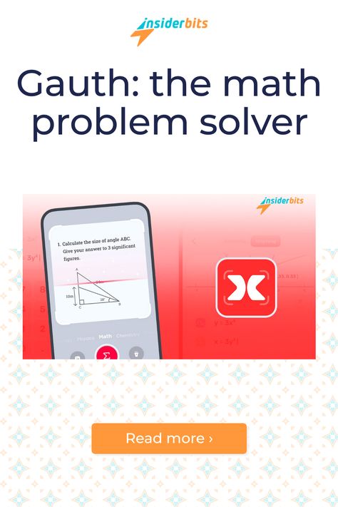 Do you need a math problem solver for the whole family? Gauth is everything you ... Read More → Math Problem Solver, Drone App, Math Solver, Math Problem, Problem Solver, Math Problems, Data Processing, Magic School, Equations