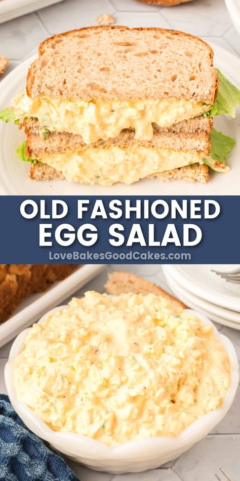 Egg Salad Recipe With Relish, Homestyle Meatloaf, Egg Salad Recipes, Egg Salad Recipe Easy, Classic Egg Salad Recipe, Egg Salad Sandwich Recipe, Best Egg Salad Recipe, Easy Egg Salad, Classic Egg Salad