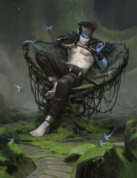 Oko - MTG Wiki Fairy King, Gato Anime, Mtg Art, Nature Spirits, Fantasy Male, Arte Fantasy, Magic Art, The Fairy, Fantasy Inspiration