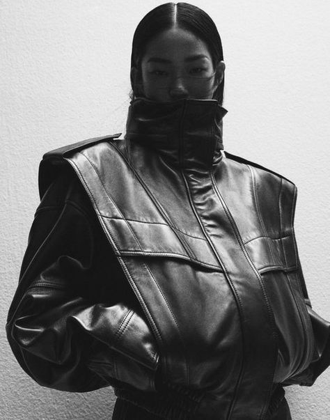 BONJOUR MON CHER on Tumblr Looks Hip Hop, Ropa Upcycling, Vinyl Fashion, Juun J, Futuristic Fashion, Mode Inspo, Looks Style, Mode Inspiration, Large Fashion