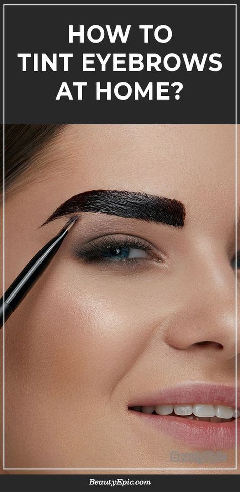 Some simple homemade recipes for eyebrow tinting Eyebrow Tinting Diy, Best Eyebrow Tint, Tint Eyebrows, Darken Eyebrows, Eyebrow Stain, Round Eyebrows, How To Make Eyebrows, Eyebrows At Home, Dye Eyebrows