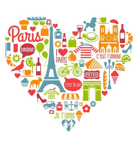 Heart Symbol, Paris Love, Modern Cross Stitch Patterns, Retro Illustration, Modern Cross Stitch, Icon Set, Free Vector Images, High Quality Art Prints, Paris France