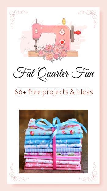 { Fat Quarter Fun } 60+ Free Project Ideas To Stitch & Sew Fast Easy Sewing Projects, My First Sewing Project, Facs Sewing Projects, Sewing Projects Fat Quarter, Flat Quarter Projects, What To Make With Fabric Squares, Half Yard Sewing Projects, Quarter Fabric Projects, Half Yard Fabric Projects