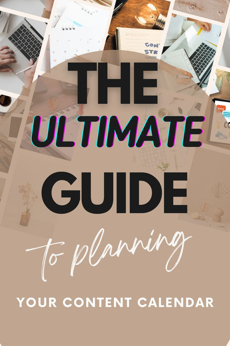 The Ultimate Guide to Planning Your Content Calendar Content Types, Editorial Calendar, Content Calendar, Planner Tips, Content Planner, Content Planning, Content Calendars, Content Management, Blog Social Media