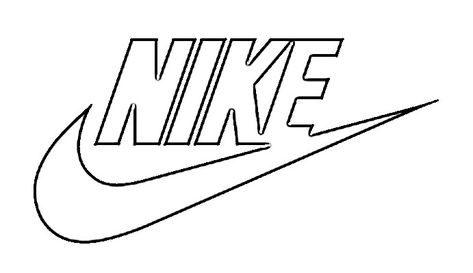 Nike Logo Design, Sneaker Cake, Logo Coloring Pages, Nike Drawing, Lawyer Logo Design, Hand Stitching Patterns, Painting Logo, Eyelash Logo, Logo Sketches