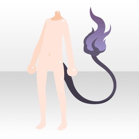 Demon Tails Ideas, Demon Tail Drawing Reference, Demon Tail Aesthetic, Demon Tail Designs, Demon Tail, Create Your Character, Anime Uniform, Drawing Accessories, Clothing Sketches