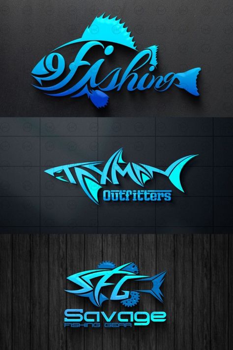 I will do creative fishing logo with unlimited revisions Fishing Logo Design Graphics, Fishing Logo Design, Diy Signage, Unlimited Logo, Rs Logo, Fishing Logo, Fish Logo, Branding Ideas, Sport Fishing