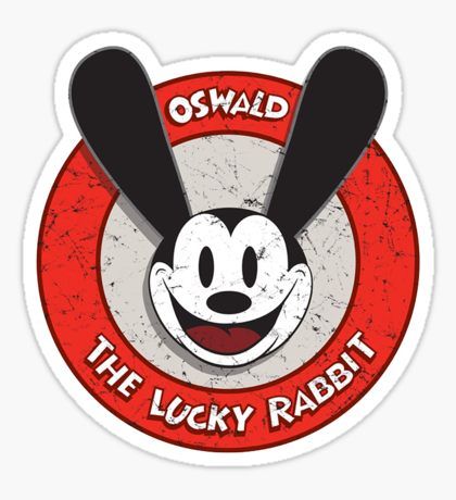 Oswald Sticker Epic Mickey, Oswald The Lucky Rabbit, Lucky Rabbit, Disney Posters, Disney Artwork, Disney Side, Downtown Disney, Rabbit Art, Disney Favorites