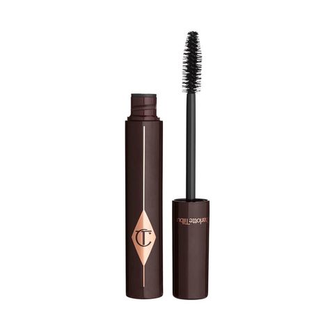 Charlotte Tilbury Full Fat Lashes 5 Star Mascara  #beautyproducts #eyemakeup #volumizingmascara #lashextensions Best Volumizing Mascara, Charlotte Tilbury Makeup, Curling Mascara, Lashes Mascara, Curl Lashes, Mascara Wands, Best Mascara, Beauty Light, Volume Mascara