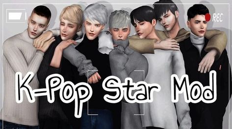 K-Pop Star Mod | Patreon The Sims 4 Pc, Guys Night, 2000s Clothes, Going Solo, K Pop Star, The Sims4, Social Interaction, Sims 4 Custom Content, Sims 4 Mods